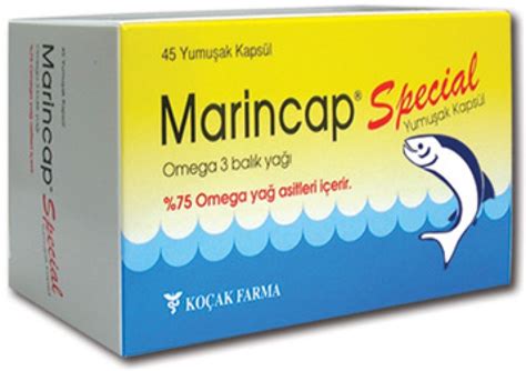 marincap 1000 mg balık yağı